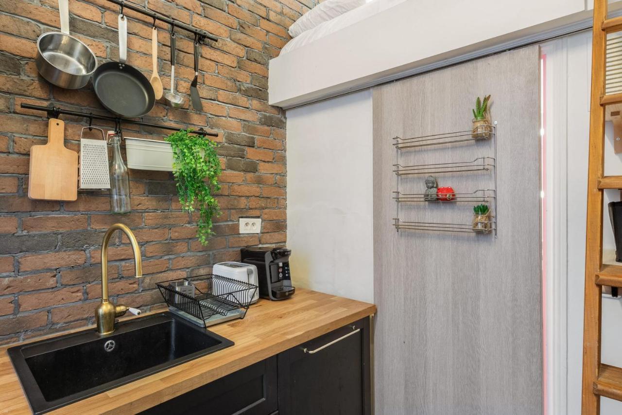 דירות Charming Industrial-Style Studio Just Nearby Montmartre In Paris - Welkeys מראה חיצוני תמונה